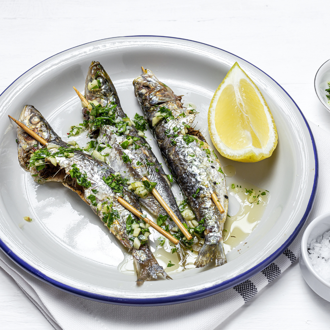 piatti tipici greci sardine alla griglia